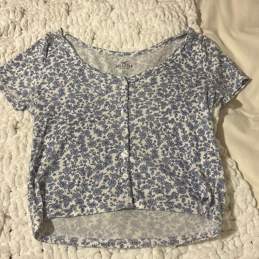 Short sleeve super smooth loose cropped t shirt